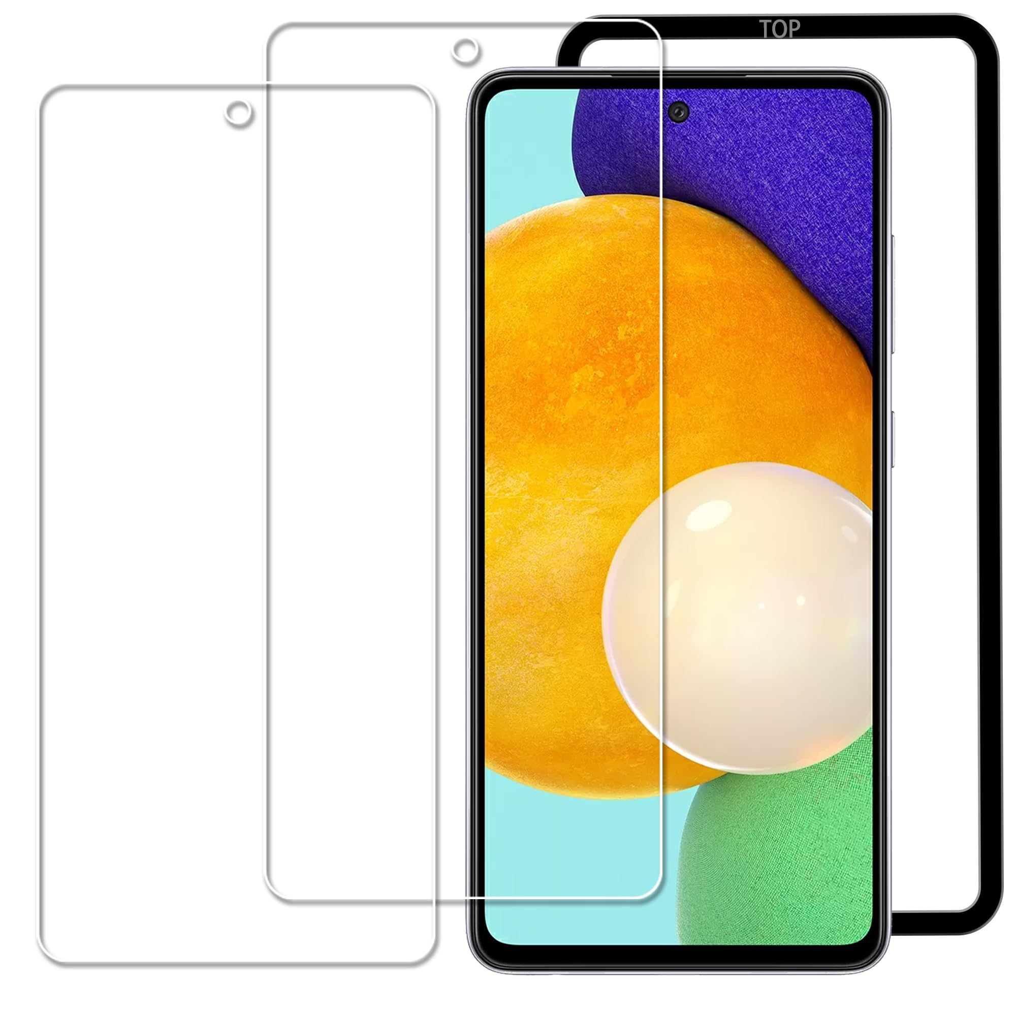 ������̵����HUAKE 2�祻�å� �����Ǻ���� ���� ���饹�ե���� ��������2-D-Galaxy A52