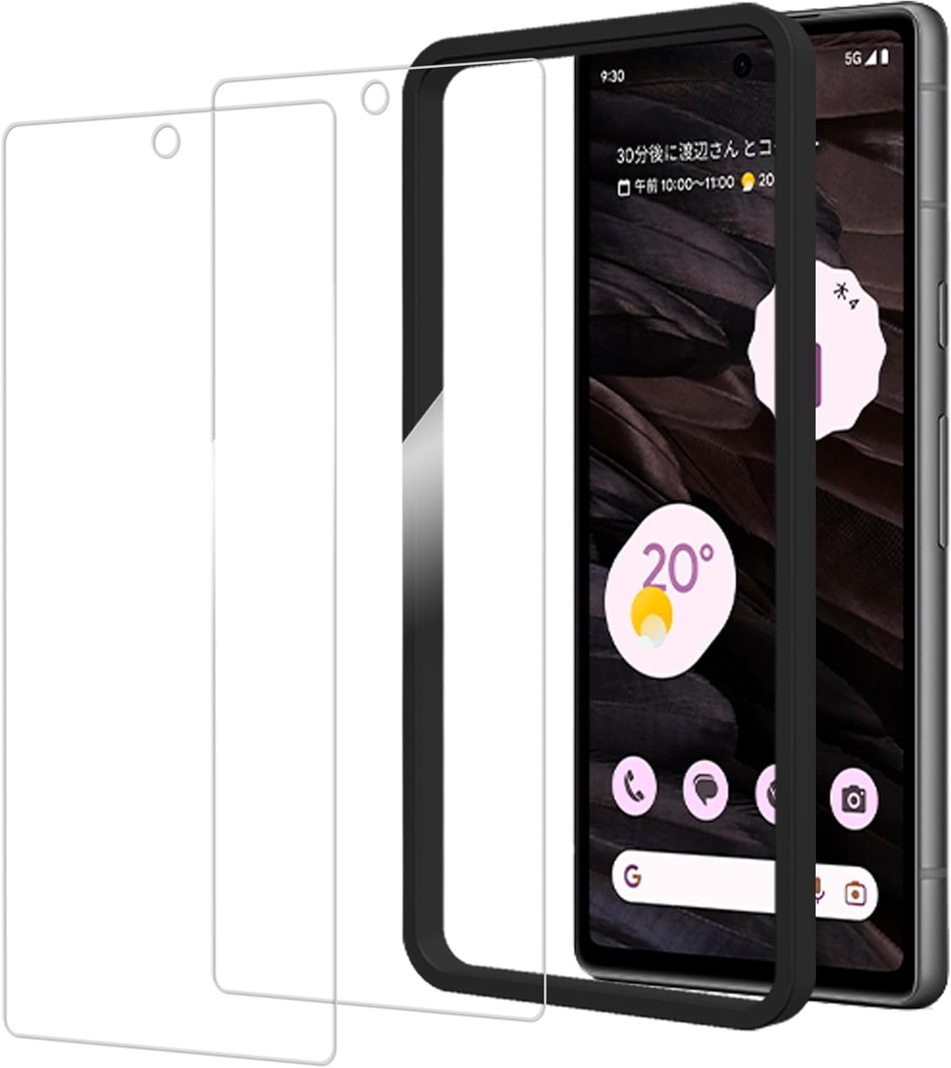 ������̵����HUAKE 2�祻�å� �����Ǻ���� ���� ���饹�ե���� ����Ʃ������������2-pixel 7a