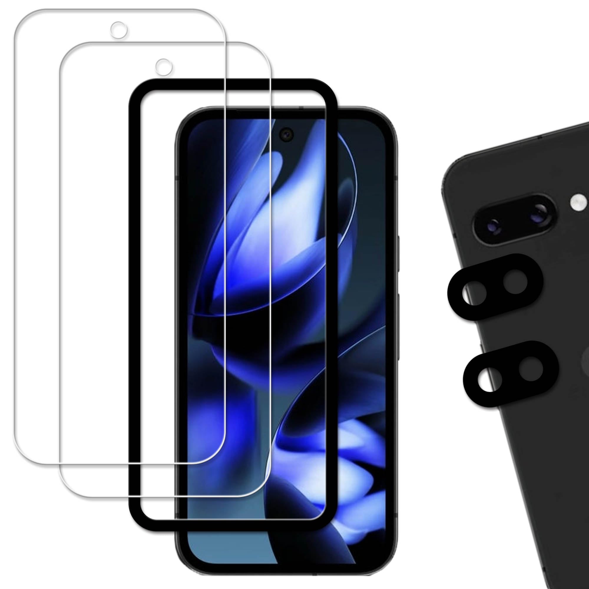 ������̵����HUAKE 2�祻�å� �����Ǻ���� ���� ���饹�ե���� ����Ʃ������������2-2-D-Google Pixel 9a