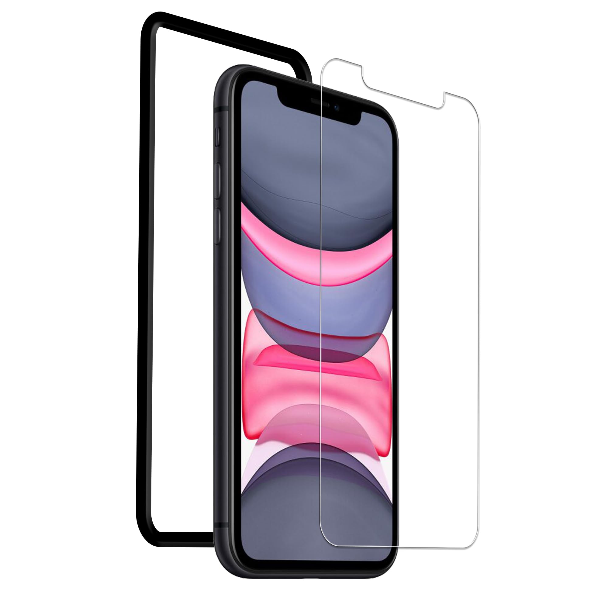 ������̵����HUAKE 2�祻�å� �����Ǻ���� ���� ���饹�ե���� ����Ʃ������������1-D-iPhone 11/XR