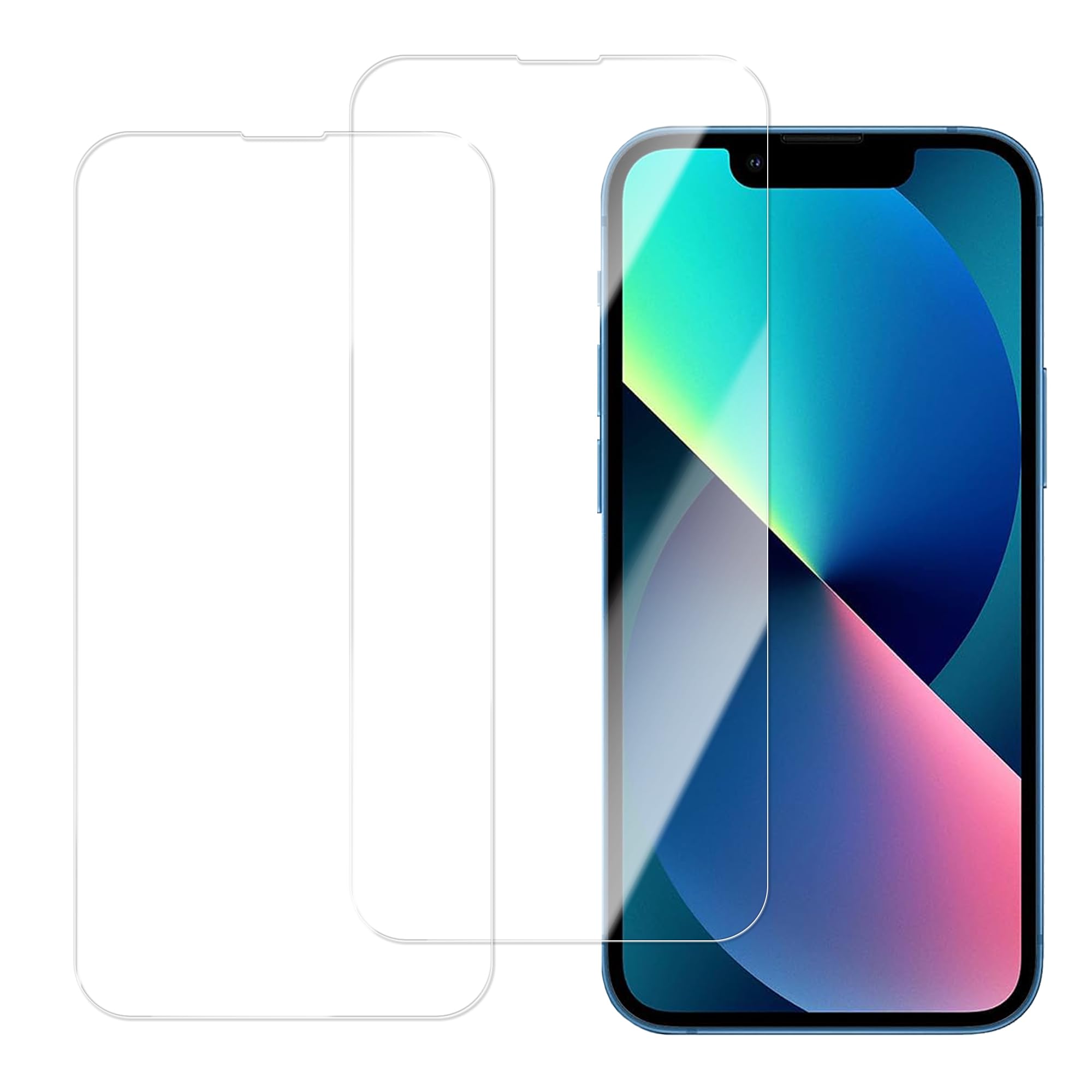 ������̵����HUAKE 2�祻�å� �����Ǻ���� ���� ���饹�ե���� ����Ʃ������������2iPhone13mini