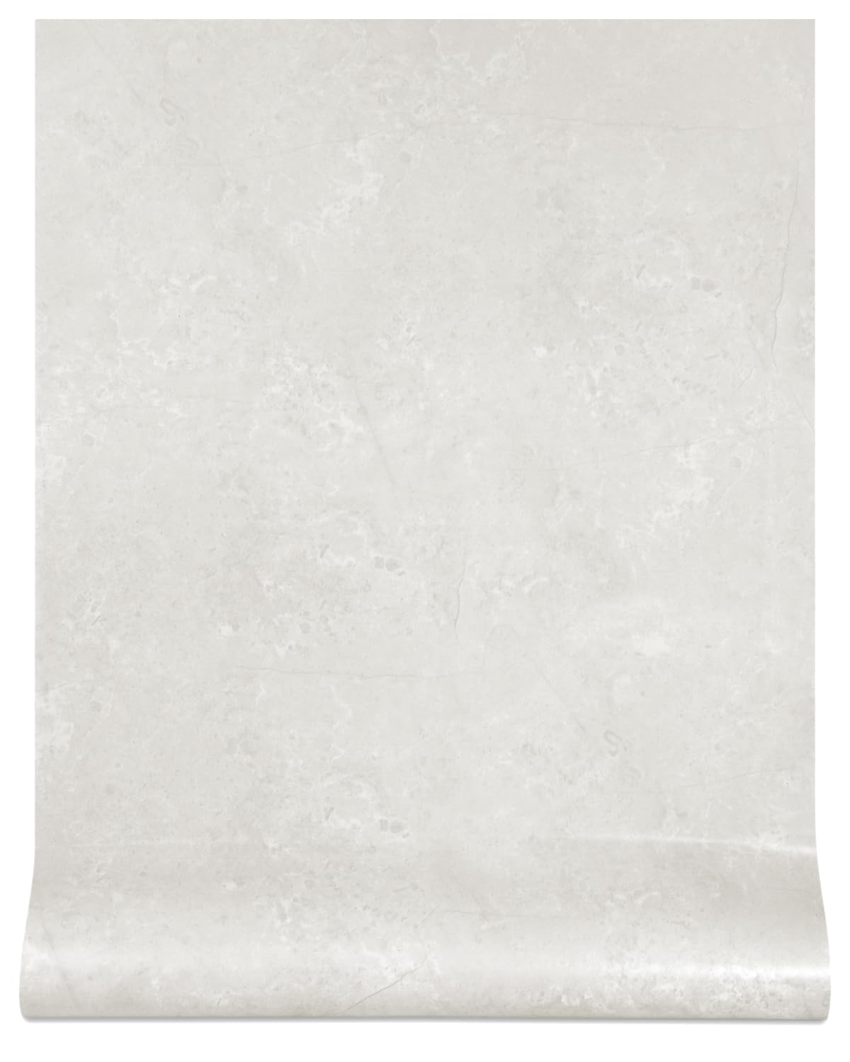 【送料無料】FOLU 壁紙シール コンクリート シール 厚手（40CM×5M一巻）リメイクシート 大理石 シート はがせる 壁紙 コンクリート 剥がせる壁紙 補修 模様替え 多用途 壁紙 のり付き 壁がみシール 防汚 防カビ 耐熱 色：109-オフホワイト、サイズ：幅40 cm x 長さ10 m