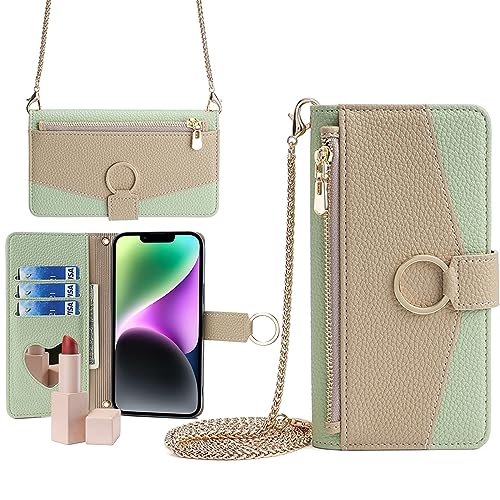 【送料無料】Xperia 5 IV ケース エクスペリア 5 IV カバー 【Trocent】 SO-54C ケース 鏡付き 化粧鏡付き SOG09 ケース 横置スタンド機能 カード収納 手帳型 肩掛け 斜めがけ 上質な手触り おしゃれ 耐汚れ 耐久性 全面保護 バイカラー 2色組合せ 二色接合