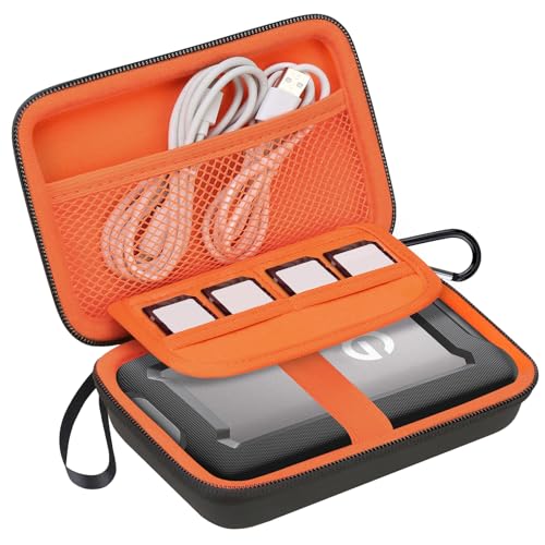 【送料無料】Lacdo ハードドライブキャリングケース 用 SanDisk Professional G-Drive ArmorATD - 頑丈..