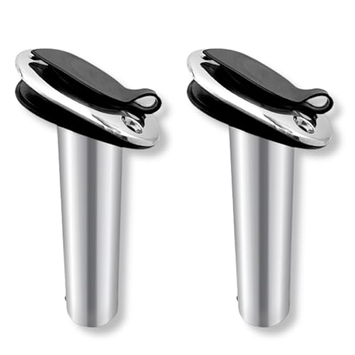 【送料無料】Lezalic ロッドホルダー 埋め込み式 ステンレス製 船べり 15度 30度 90度 竿立て 釣竿 釣り 海洋 ジギング 鯛ラバ ボート 遊漁船 シーカヤック 釣船 船釣り