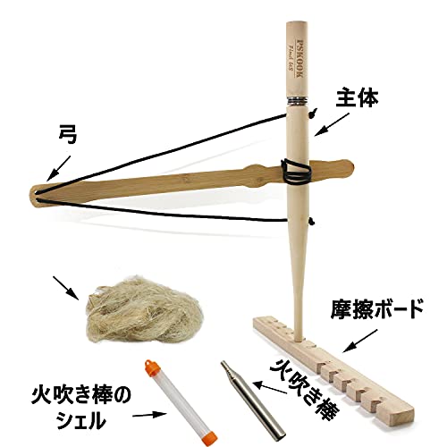 【送料無料】PSKOOK 火おこし器 原始体験...の紹介画像2