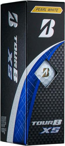【送料無料】BRIDGESTONE(ブリヂストン)ゴルフボール TOUR B XS 2024年モデル スリーブ箱 3球入 パールホワイト S4GXJ