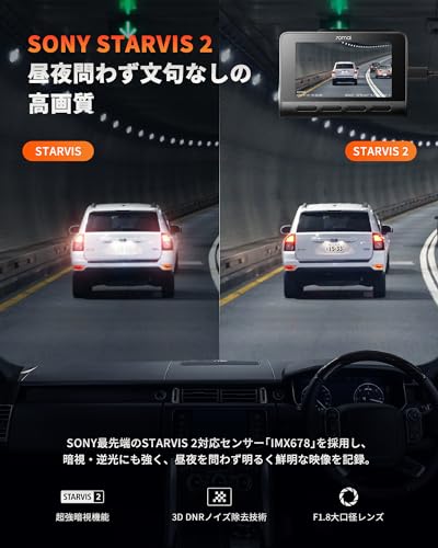 ������̵���ۡںǿ�4K UHDĶ�����ٵ�Ͽ��70mai Dash Cam 4k A810 �ɥ饤�֥쥳������