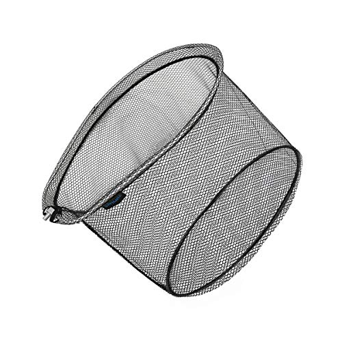 【送料無料】SANLIKE 大型たも網 アルミオーバル 玉網 折りたたみ玉枠 ナイロン ランディングネットラバーコーティング タモ網 S/M/L