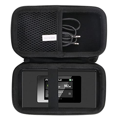 【送料無料】WAIYUJP収納ケース互換の リチャージWiFi ルーター ケース/Aterm (NEC) 5G MR51FN モバイ..