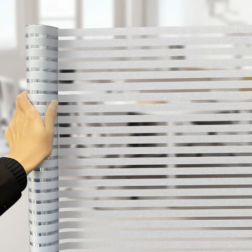 【送料無料】Juangfia 窓用フィルム めかくしシート 剥がせる 貼り直し可能 水貼り UVカット 日差し対..