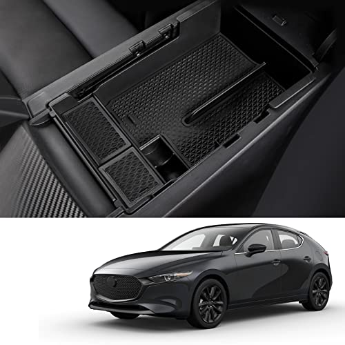 【送料無料】Coleya 新型 マツダ3 BP系 専用 コンソール収納ボックス