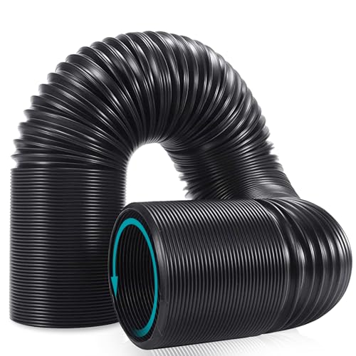 【送料無料】Okryain 空調排気ダクト 左回転 ダクトホース エアコン換気ホース 硬質 空調排気ホース 排気ダクト エアコン用ホース 【インボイス制度登録店】反時計回り