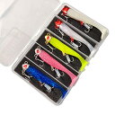 【送料無料】Tolure ジグヘッドルアー 18g 24g 30g ソフト プラスチック 釣りルアー 鋭いフック付き 海釣り 淡水釣り ジグヘッド 5個/セット
