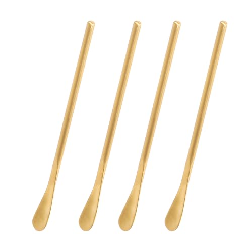 【送料無料】IMEEA マドラースプーン マドラー ステンレス製 ロングスプーン 攪拌棒 コーヒー スプーン..