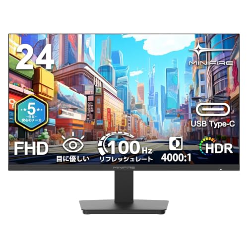 【送料無料】Minifire曲面モニター