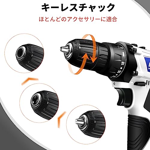 ������̵����DayPlus ��ư�ɥ饤�С� ��ư�ɥ�� 21V 25+1�ʳ��ȥ륯Ĵ�� ����45N.m 2����®