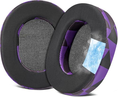 【送料無料】SOULWIT 冷却ジェル パッド イヤーパッド for SteelSeries Arctis 1/3/5/Arctis 7/7+/7P/7P+/7X/7X+/9/9X/Pro/Prime 用 交換パッド Arctis Novaに対応しない スティールシリーズ 用 イヤークッション ノイズアイソレーションフォーム ヘッドパッド 冷感