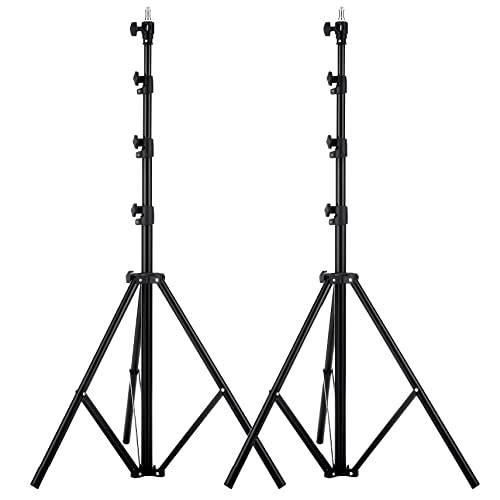 【送料無料】Selens ライトスタンド エアクッションタイプ 1/4と3/8ネジ変換 撮影用ヘビーデューティライトスタンド 高さ調節可能 大型スタンド ソフトボックス スピートライト リフレクター アンブレラなど対応