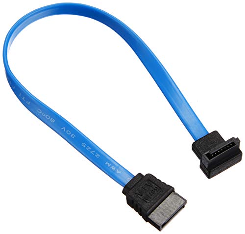 【送料無料】アイネックス シリアルATAケーブル L型コネクタ 20cm SAT-3002LBL