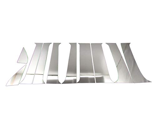 【送料無料】BRIGHTZ アトレーワゴン S321G S331G 超鏡面ステンレスピラーパネル 10PCバイザー無用 【 ..