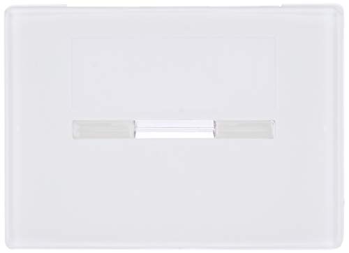 【送料無料】東芝ライテック 表示ネーム付スイッチカバーS WDG1641S(WW)