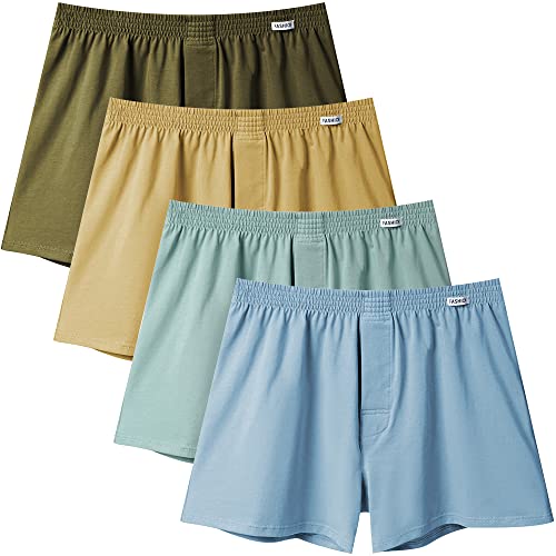 【送料無料】[Metakey] ニット トランクス メンズ 下着 無地 超長綿 抗菌防臭加工 大きいサイズ 50-125kg対応 3枚セット 4枚セット 5枚セット インナー アンダーウェア 前開き ボタンあり オールシーズン