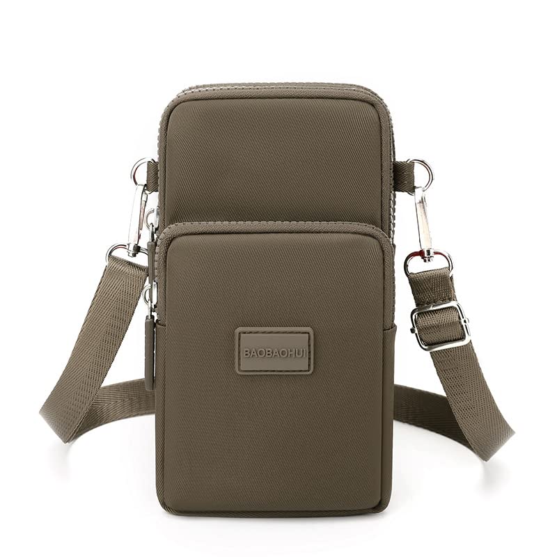 【送料無料】[Utsukusi] スマホポーチ ナイロンバッグ 斜めがけバッグ 携帯入れ ICカード ミニマリスト..