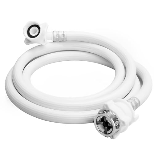 【送料無料】自動洗濯機給水ホース 洗濯機給水ホース 水漏れ防止 抜け防止 元口付き ワンタッチ接続 汎用