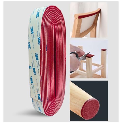 【送料無料】家具保護パッド 滑り止め DIY 3cmx6m フェルト 椅子の脚 カバー 床傷防止シート 椅子 足 ..