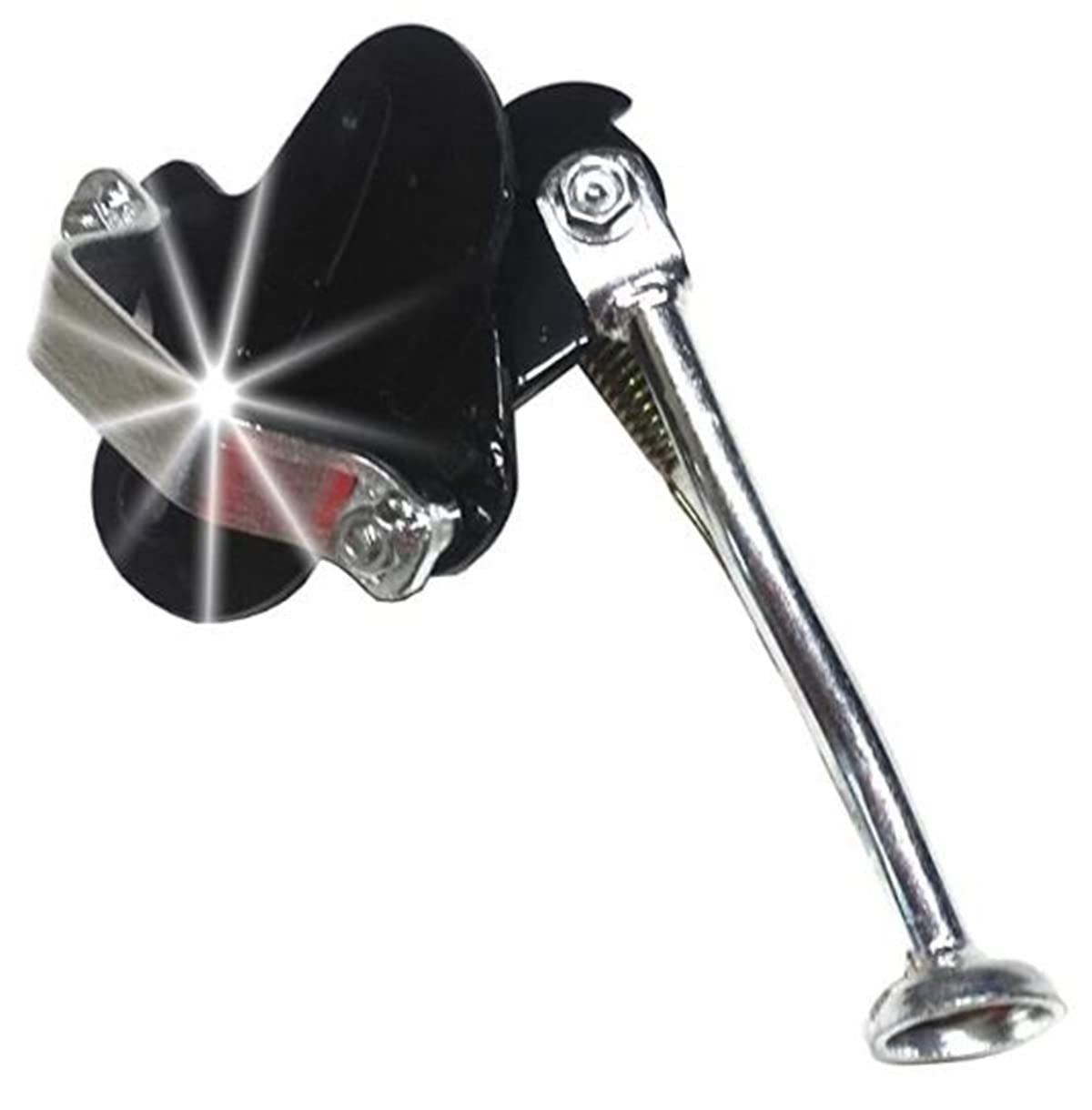 商品情報商品の説明主な仕様 ホンダ スマートディオ クレア スクーピー ホンダ ディオ Z4 AF55 用 サイドスタンド です。マフラー 交換 して ロング スイングアーム に 変更 して サスペンション バック ミラー シート に フェンダー ヘッドライト に ウィンカー ブレーキ ランプ 点火系 駆動系 まで 交換 して カウル を ペイント までしたら 最後 の 仕上げ は サイドスタンド で キマリ 。カスタム 仕様 の 愛車 なのに 重たい センタースタンド を 「どっこしょ」 じゃ カッコ 付かないですよね ？ スマート に サイドスタンド を 出して クール に 降り立てば 周囲の 視線 も 変わるはず。 颯爽 と 街へ繰り出しましょう。海外製の社外品の為、若干の擦れやキズがある場合も御座います。一部車両に於いてはアンダーカバーをカットする等の加工が必要な場合も御座います。