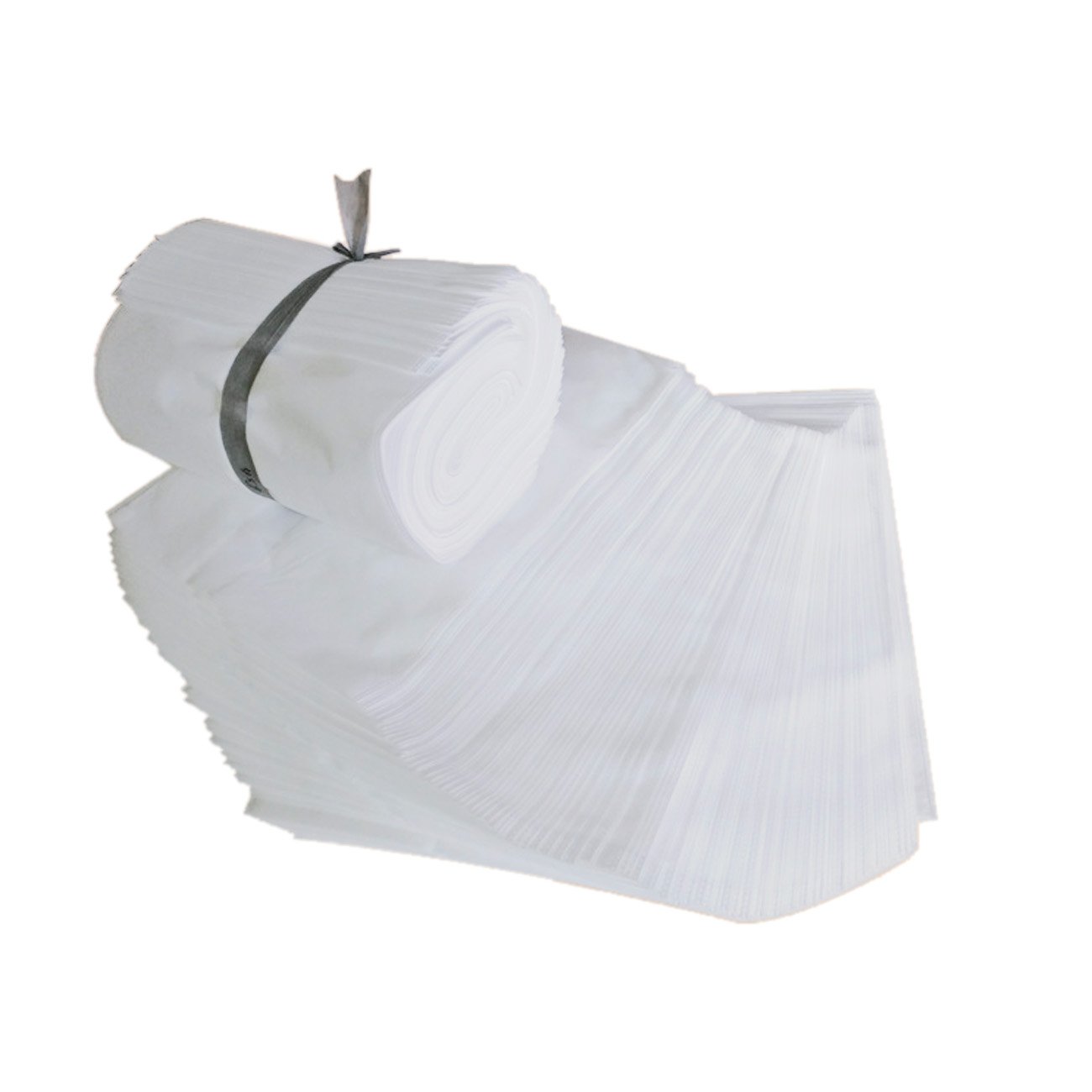 【送料無料】Yullymerry 不織布袋 100枚セット クロスパック ラッピング ギフト袋 収納袋 色：ホワイト、サイズ：300x450mm