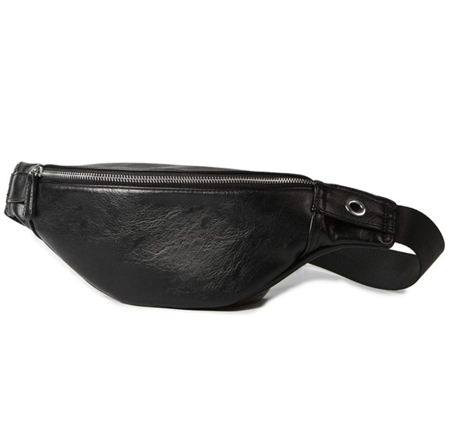 【送料無料】[MaRowsm] [マローサム] 職人が作る ウエストポーチ ウエストバッグ ショルダーバッグ シンプル メンズ 男女兼用 黒 ブラック 色：シンプル、サイズ：横38cmx縦12cmxマチ8cm