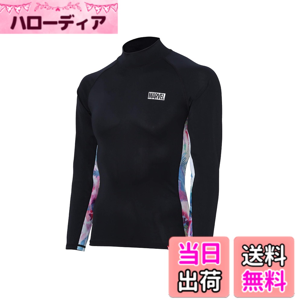 【送料無料】キャプテンスタッグ(CAPTAIN STAG) マーベル ラッシュガード スポーツインナー トップス UPF50+ ボタニカル 色：メンズ