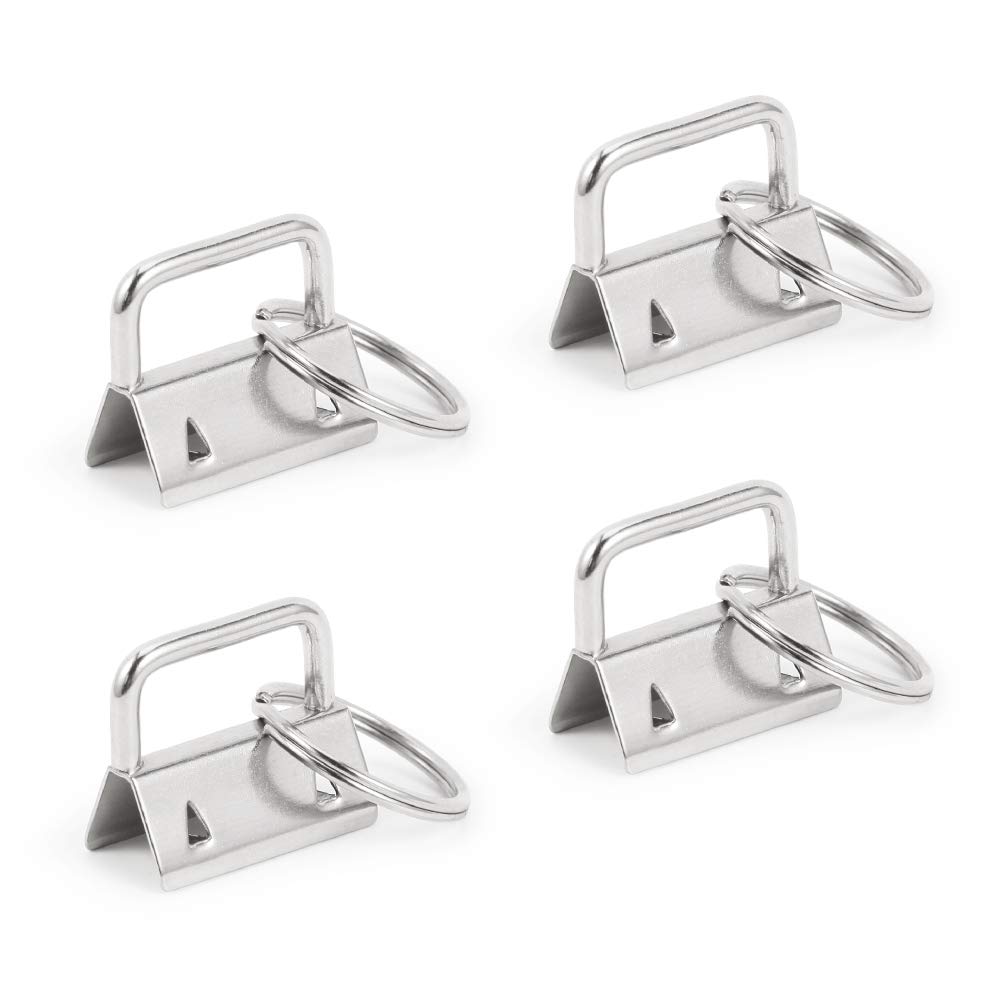 【送料無料】SPEEDWOX 紐留め 25個入り エンドパーツ 接続金具 基礎 ジャンプリング付き ヒモ留め 平ヒ..