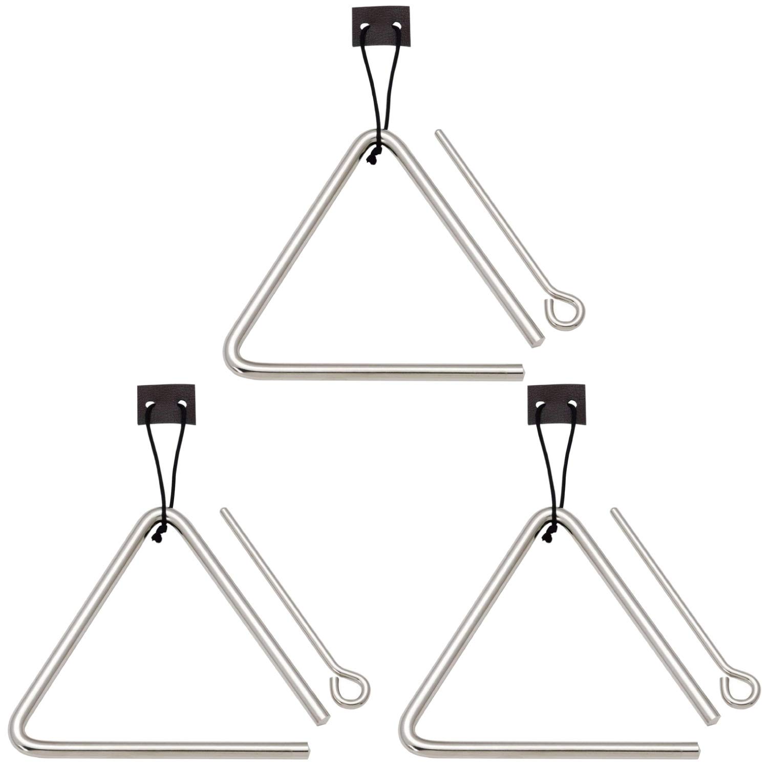 【送料無料】キクタニ トライアングル打棒・吊り皮付き サイズ：21cm