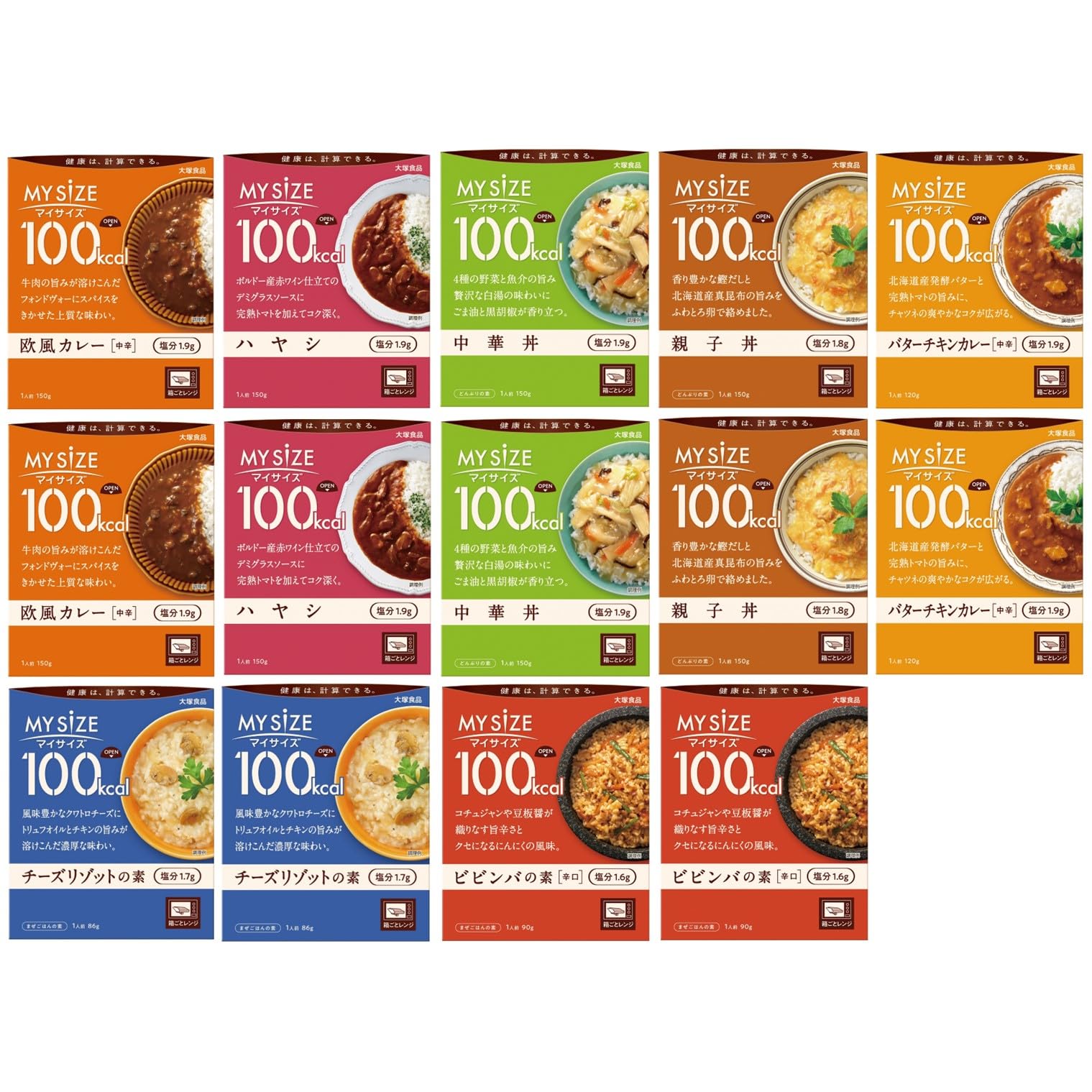 【送料無料】大塚食品 マイサイズ マンナンごはん レンジ調理対応 サイズ：14食 (x 1)