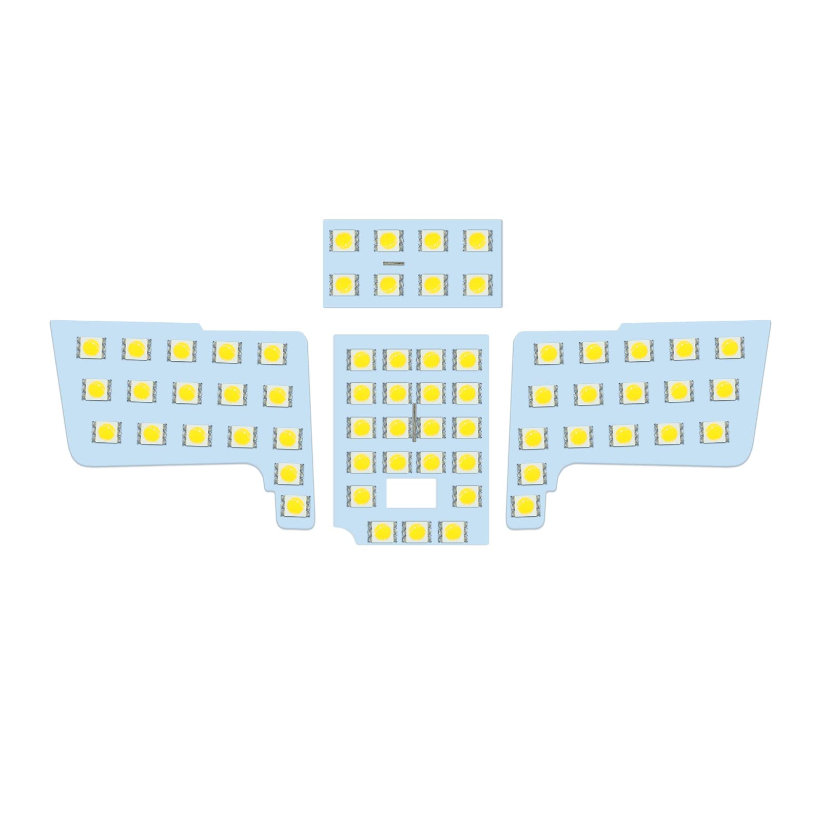 【送料無料】ZXREEK LED ルームランプ スペイド 専用設計 色：イエロー、ブルー、サイズ：日産 ノート E13