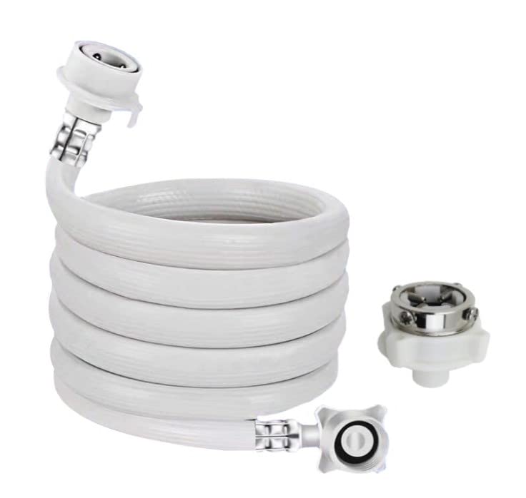 【送料無料】ONRAI 洗濯機給水ホース 元口付き 自動給水 抗菌 防臭 抜け防止 水漏れ防止 色： ...