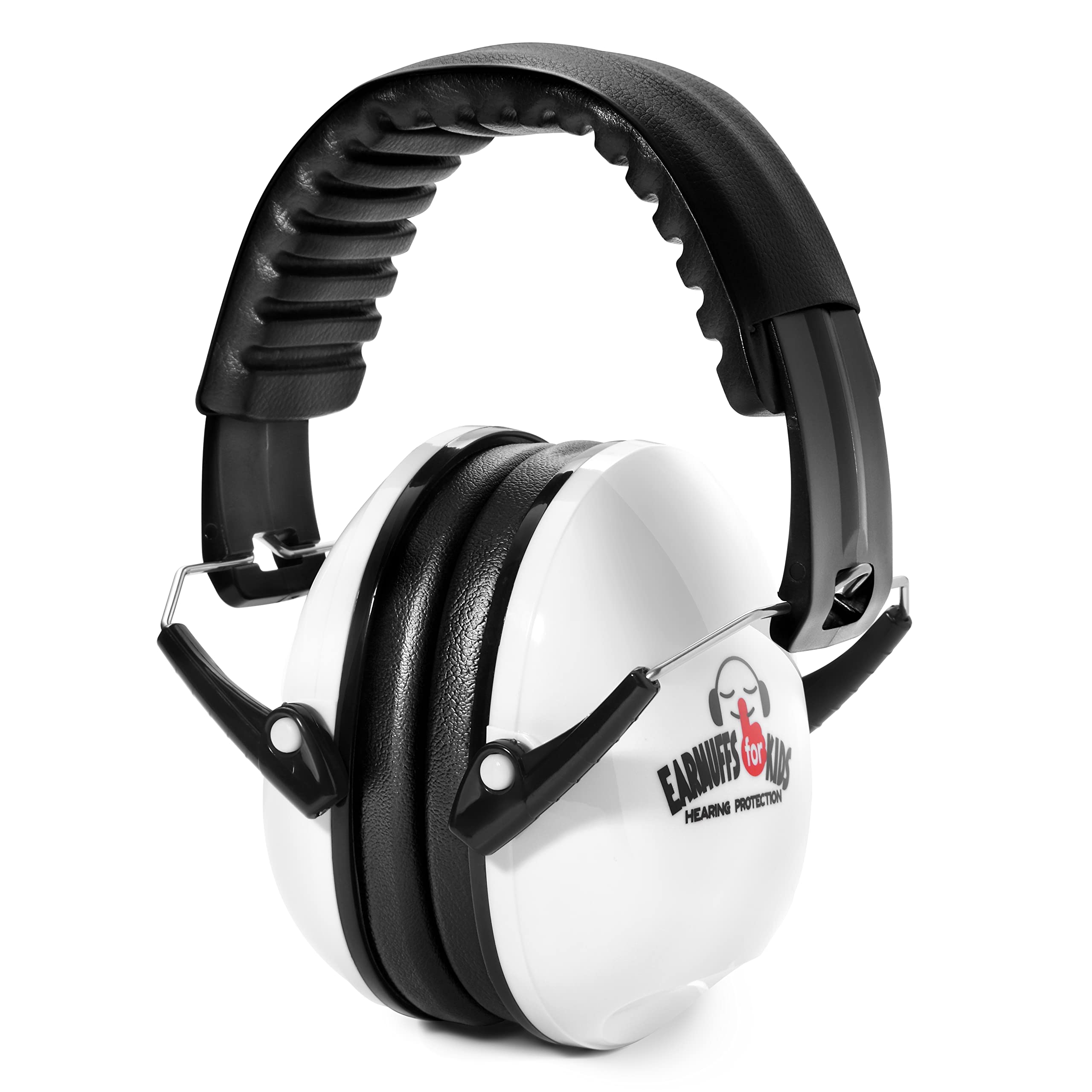 【送料無料】[ヨークシン] イヤーマフ 子供用 防音 キッズ 自閉症 聴覚過敏 ライブ【お子さまの大事な耳を守るお守りとして】 色：ホワイト