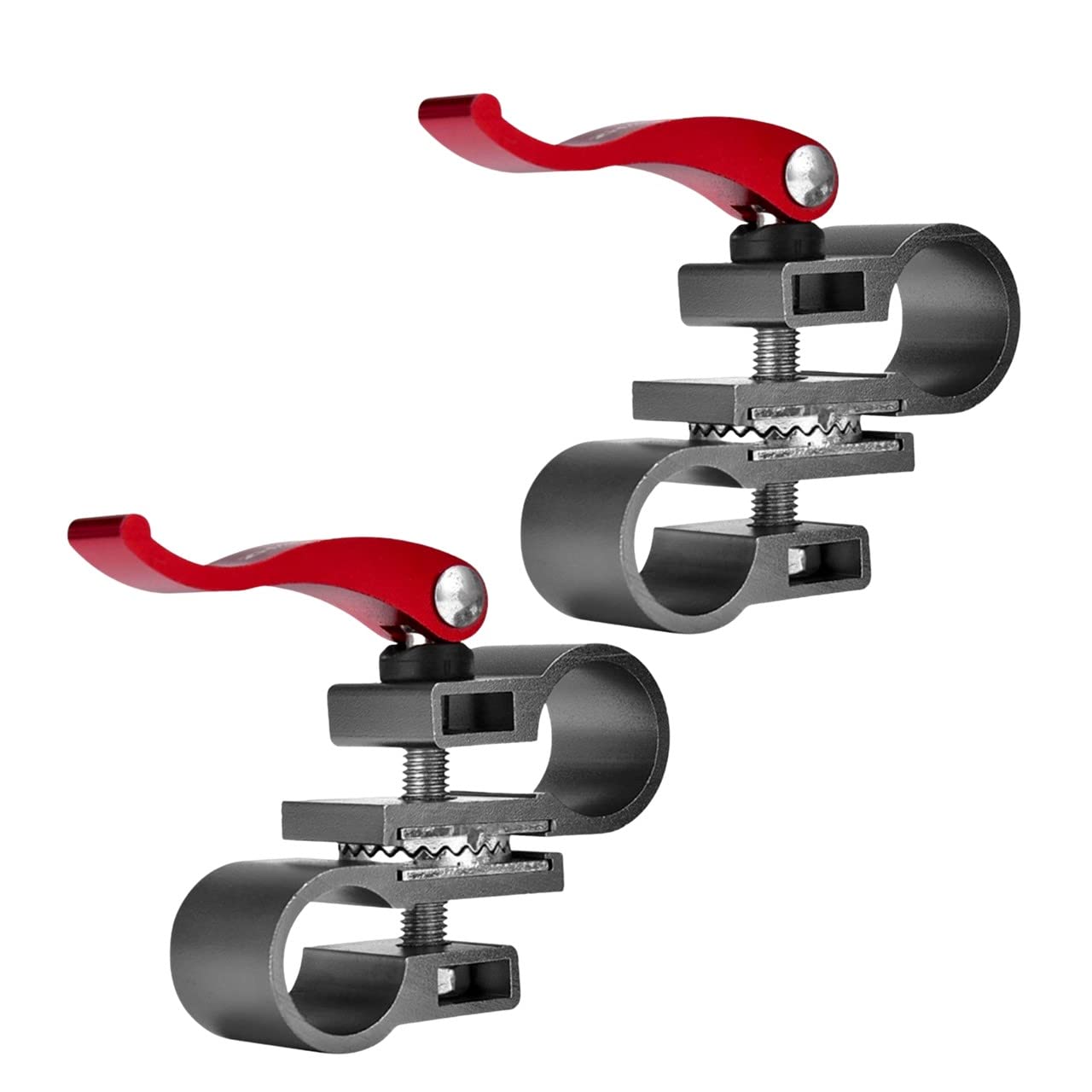 【送料無料】Krovat ヘラブナ 釣り パラソル ホルダー ジョイント アダプター 万力 固定 角度 調整 アウトドア キャンプ用品 レジャー 色：グレー 2個、サイズ：2個