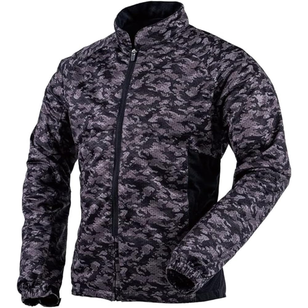 【送料無料】[南海部品] ナンカイ バイク用 スーパーライト メッシュジャケット SDW-4145 色：グレーカモフラージュ、サイズ：LL