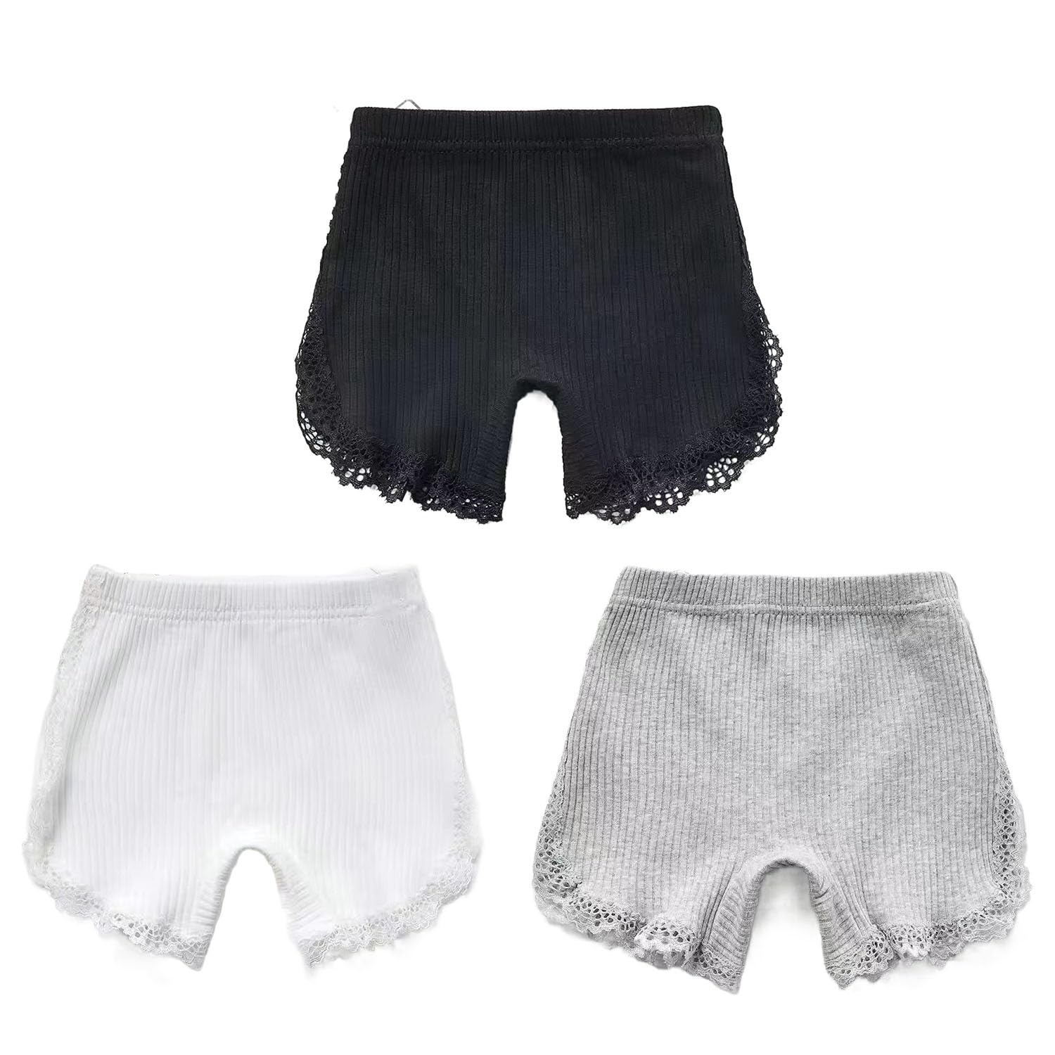 【送料無料】[HOLRAFAN] パンツ 3枚セット 女の子 キッズ 敏感肌優しく 柔らかい 着心地がいい 通気 可愛い かわいい ガールズ ジュニアショーツ 女児 子供 下着 色：Aセット、サイズ：100