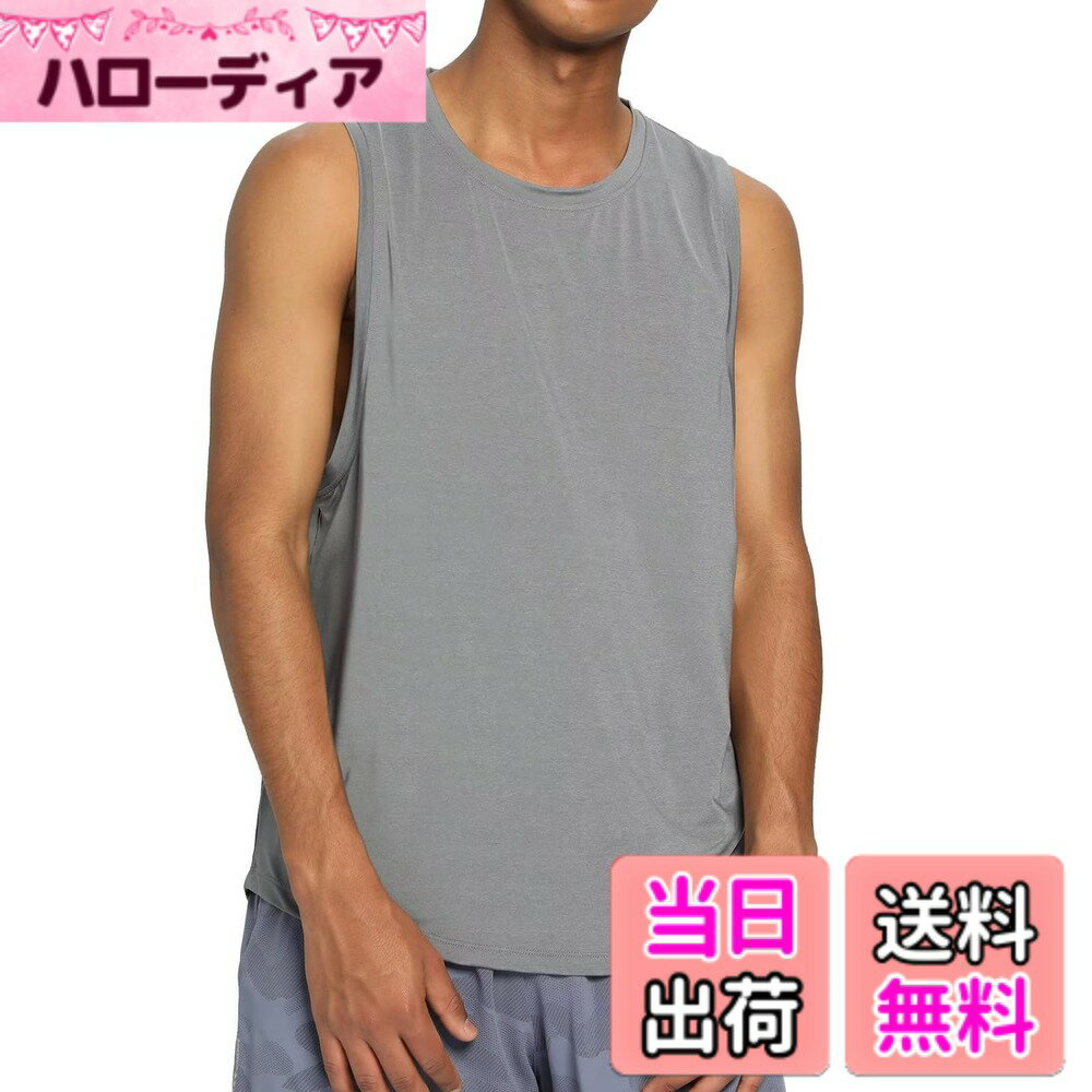 商品情報商品の説明主な仕様 【メイン素材】高級なスポーツ通気素材を使用しているので、速乾性と通気性に優れています，伸縮性も悪くなく、柔らかく肌触りの良い生地感と相まって、ストレスフリーな着心地を実現しています。【機能】通気性の良い速乾・高吸収素材で熱と汗を素早く吸収し，素材の質感は触ってみるとひんやりしています，激しい運動の後もさらっとした着心地，体表面の汗を素早く吸収し、乾燥させるのでいつでもサラサラで快適に。【デザイン】ノースリーブのトレーニングで筋肉を強調するユニークなデザイン、右下に特徴的なロゴを配したプレーンなデザインは大人っぽく、サイドの大きなシルエットは動きを制限されず、男らしさとトレーニングライフをハイテンションに保つことができる両方を備えています。【適用場合】クルーネックのシンプルなデザインは，暑い時に1枚、普段履きはもちろん，トレーニング、ジム、ランニング、フィットネスなどスポーツシーンでは幅広く着用できます。体の動きにフィットするへのストレッチ性に優れた、あらゆる動きをサポート。【様々な着こなしが楽しめます】完全スポーツ仕様のアイテムをあえて普段の着こなしに合わせることでより洗練されたスタイルを表現できます！どう組み合わせてもカッコいい。