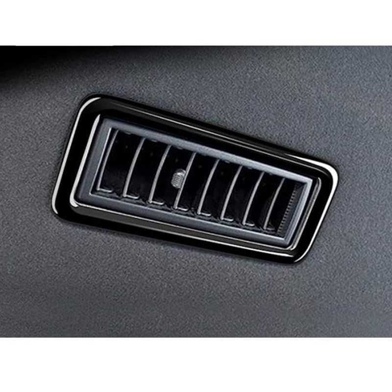 【送料無料】TADOKAPATU トヨタ 新型 ヴォクシー ノア 90系 専用 リア エアコン 送風口 カバー ガーニッシュ センターエアコンスイッチカバー リアエアコンカバーインテリアパネル 内装パーツ ABS樹脂製 4枚 VOXY NOAH 2022年1月- 色：ピアノブラック