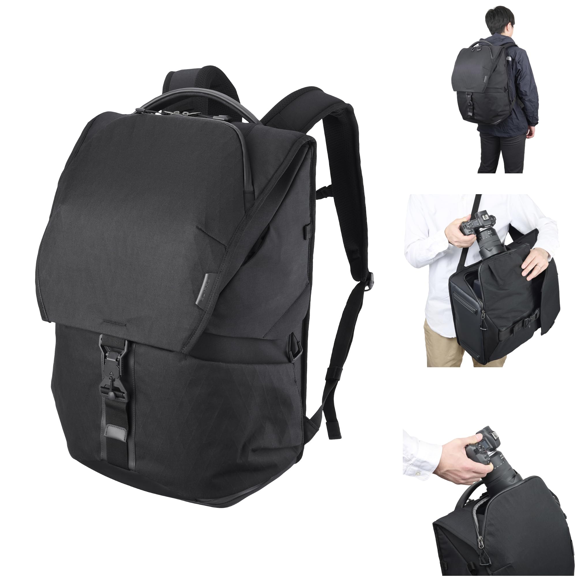 【送料無料】【限定】HAKUBA カメラバッグ GW-PROシリーズ 色：ブラック、サイズ：30L