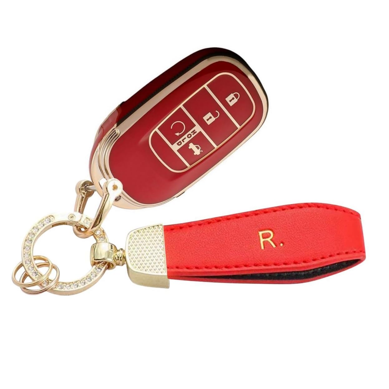 【送料無料】[YANMW] N-BOX カスタム JF5 JF6 キーケース 適合ホンダ 新型ステップワゴン キーカバー N..