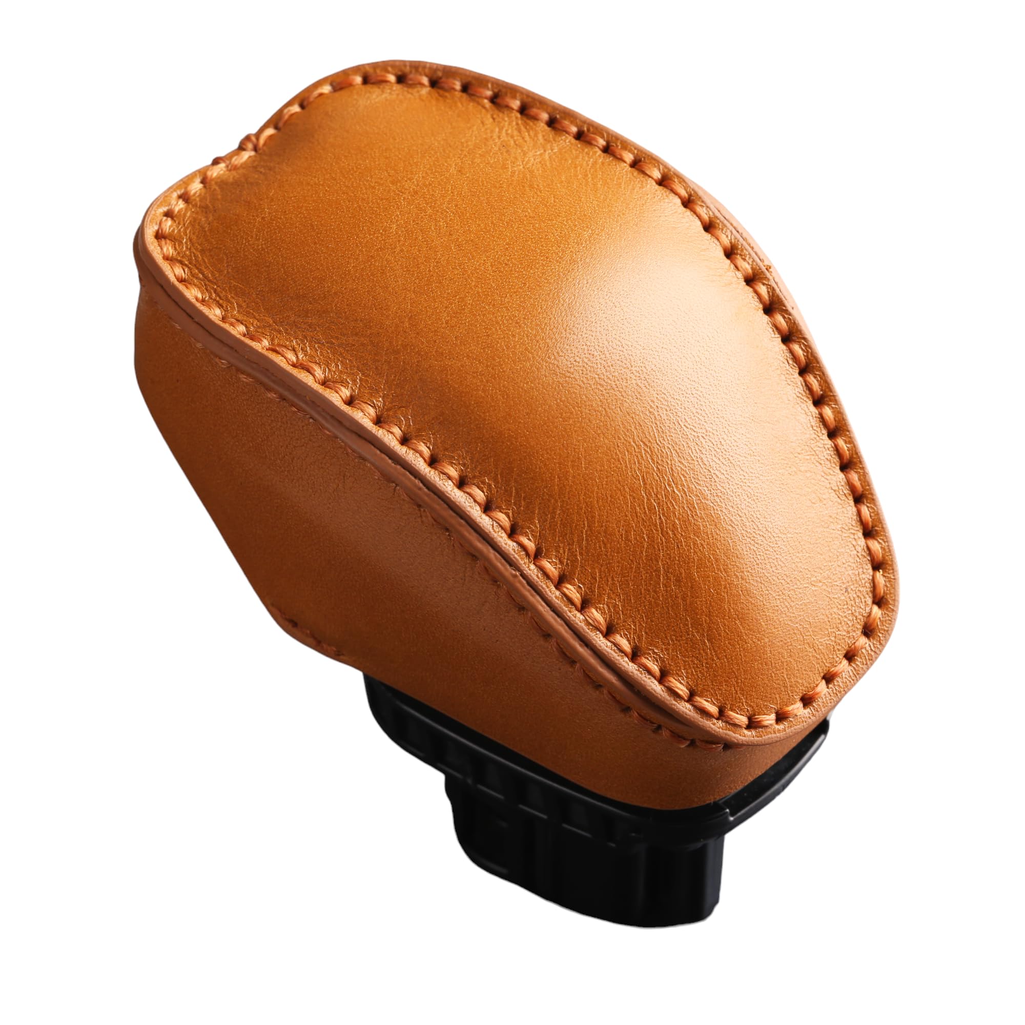 【送料無料】【smasol】シフトノブカバー 本革 車種専用設計 ドレスアップ 内装パーツ エクストレイル T33／日産ノート E13／オーラ／アリア B6 B9／ハリアー 80系／RAV4 互換 シフトレバー ブーツ 手縫い不要 カスタム 色：Type-A / キャメル