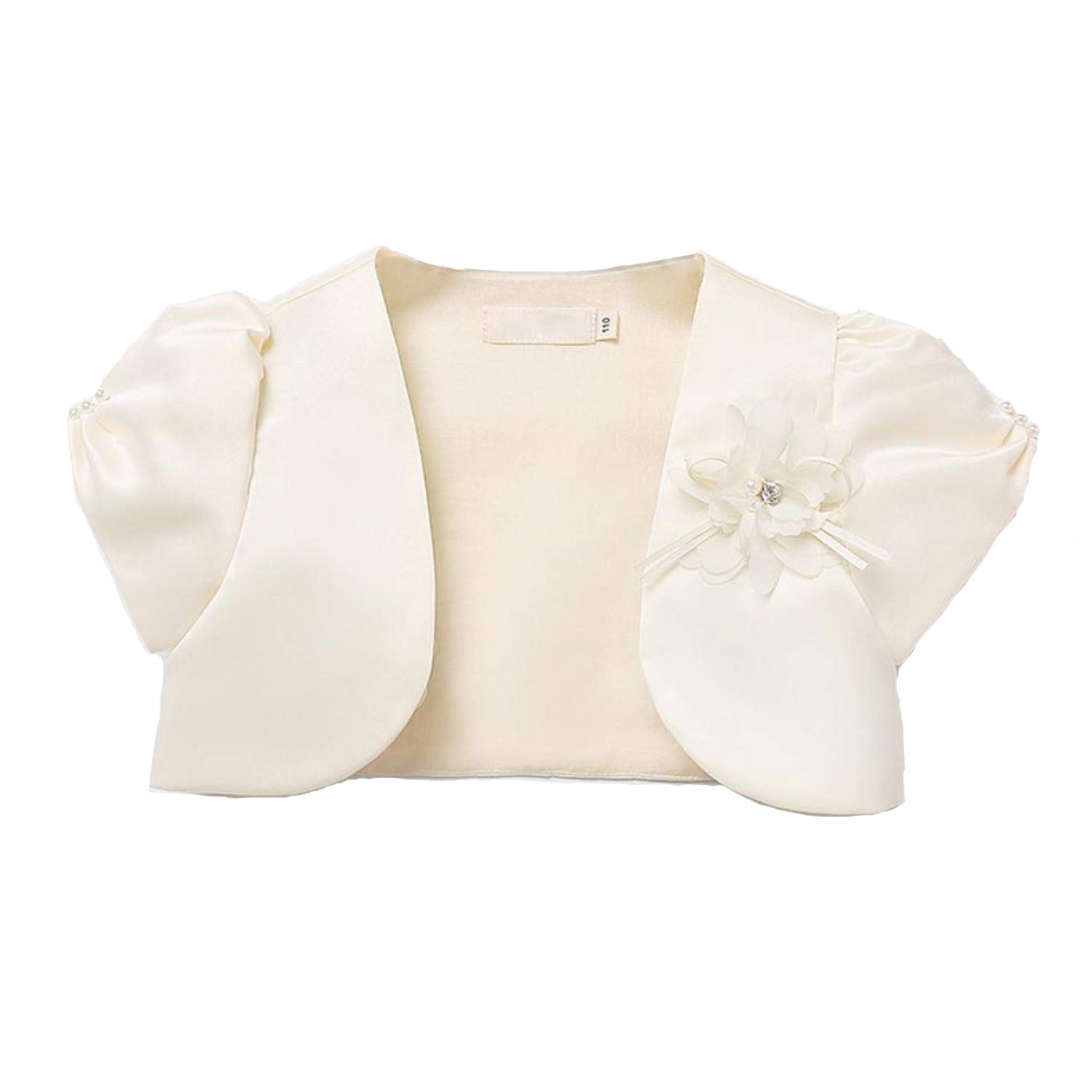 【送料無料】[VOKLLIYU] ボレロ 子供 長袖 カーディガン 結婚式 ボレロ 子供服 女の子 春夏秋 可愛い ..