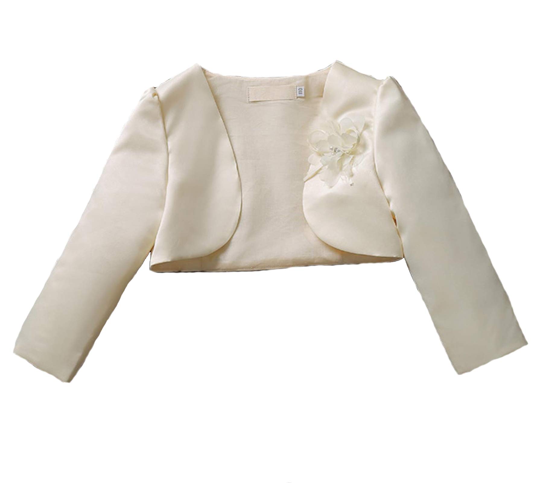 【送料無料】[VOKLLIYU] ボレロ 子供 長袖 カーディガン 結婚式 ボレロ 子供服 女の子 春夏秋 可愛い ..